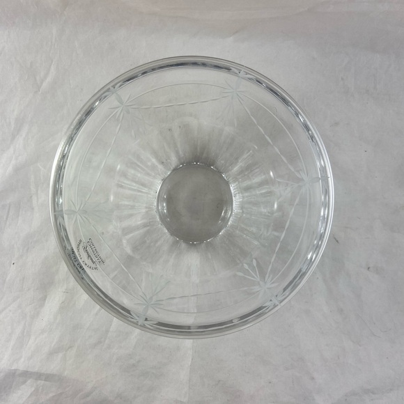 Gorham 1831 Chantilly Collection Handcut Full Lead Crystal Bowl Garland Pattern - Picture 4 of 8